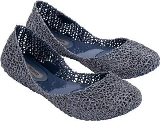 Melissa Campana Papel VII Jelly Flat in Blue/glitter at Nordstrom, Size 10