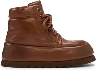 Mars&egrave;ll 65mm Bombo leather boots - women - Leather - 40 - Brown