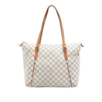 Louis Vuitton Pre-owned Tote Bags, female, White, Size: ONE SIZE Pre-owned Totally MM Tote Bag