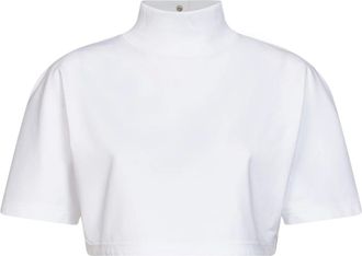 Alaia Mujer, Camisetas, Blanco, Talla: S