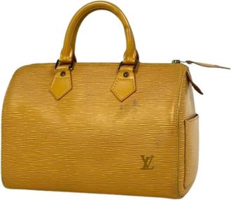 Louis Vuitton Pre-owned Handbags, female, Brown, Size: ONE SIZE Pre-owned Epi Boston Bag