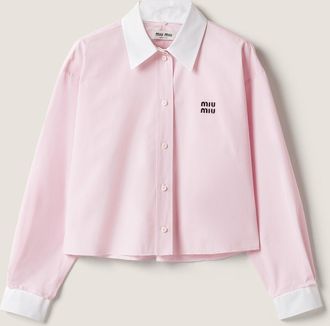 Miu Miu Poplin shirt