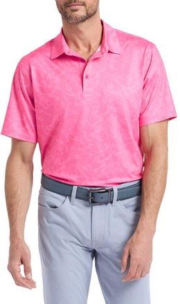 Robert Graham Orsett Performance Golf Polo in Pink at Nordstrom, Size Xxx-Large