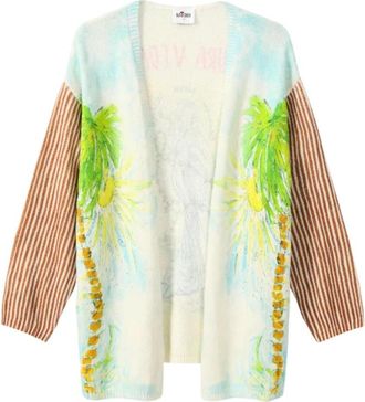Me369 Pura Vida Cardigan - Dames - Vesten - Veelkleurig - S - Truien & Vesten