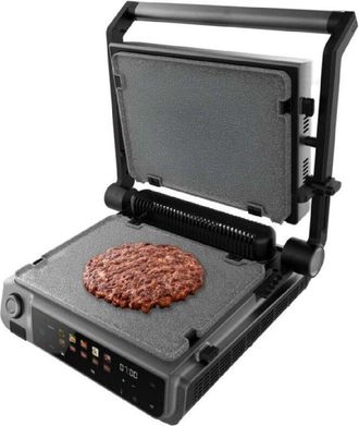 Cecotec Cecotec Parrilla El&eacute;ctrica Con Grill Rockngrill 2000 Smash Perfectcook. 2000w, Sonda Temp, Smash Burger, Smokeless, Dual Temp