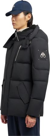 Moose Knuckles Everest 3Q Puffer Jacket in Black Men
