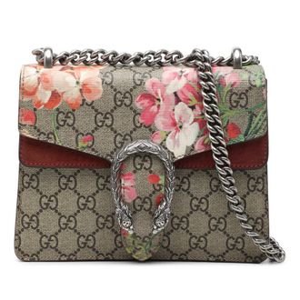 Gucci Pre-owned Gucci Small GG Supreme Blooms Dionysus Crossbody Ladies 5CAXDMAD0GOEAY9S