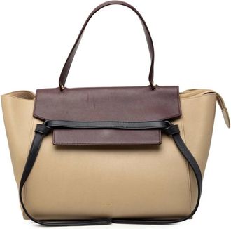 Celine Pre-owned Handbags, female, Brown, Size: ONE SIZE Pre-owned Leather Handbag