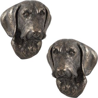 OEM Teckel De Pelo Duro - Estatuilla De Perro, Busto Colgante, Decoraci&oacute;n &Uacute;nica Para Un Amante De Los Perros De Art-dog