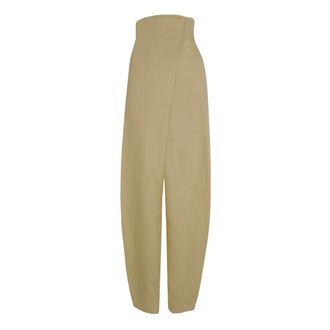 Cortana Broeken, Dames, Beige, M, Wol, Broek