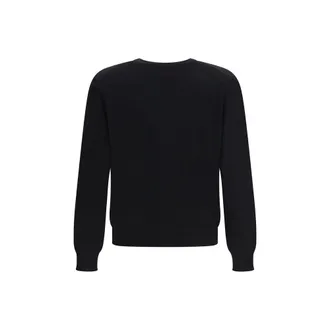 Versace Mens Black Cashmere Sweater Clothing
