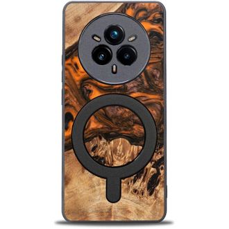 OEM Funda Bewood Unique Para Realme 14 Pro Plus 5g - Naranja Con Magsafe