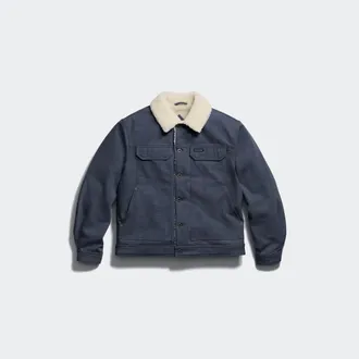 Canada Goose Ash Lightweight Jacket (Men, Dusk Blue/Bone, S)