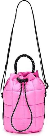 Nike Sportswear Puffle Tiny Tote Tote Handbags Pink Spell/Black/Black, Nylon