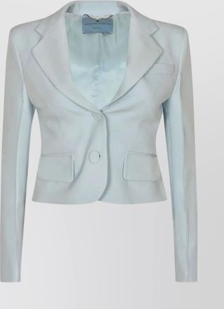 Ermanno Scervino single breasted jacket flap pockets