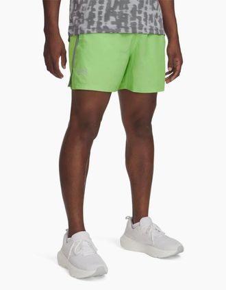 Under Armour Mens Mens Launch Unlined 5 Shorts - Green - Size: 37/36/32