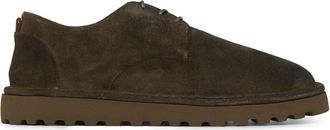 Marsèll Sancrispa Alta suede Derby shoes - Brown