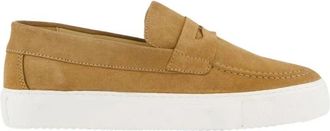 Goosecraft Cupsole Cognac Sneakers - Heren - Loafers - Beige - 41 EU - Schoenen
