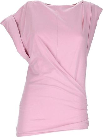 Isabel Marant Maisan T-shirt - Dames - T-shirts - Roze - M - Katoen - Tops