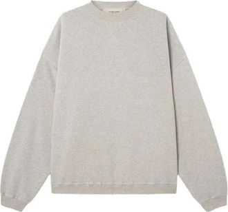 Golden Goose Grey Sweatshirt with Red Logo