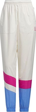 adidas (WMNS) adidas Woven VBE Pants Asia Sizing White Pink IA6747