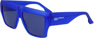 Karl Lagerfeld KLJ6148S 433 Mens Sunglasses Blue Size 57