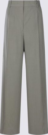 Toteme Grey Viscose Pants