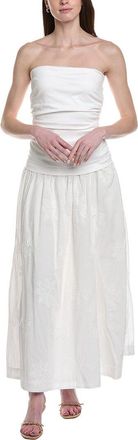 Line & Dot Emberly Mixed Media Dress