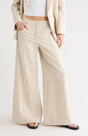 TWP Demie Wide Leg Pants in Natural at Nordstrom Rack, Size 10