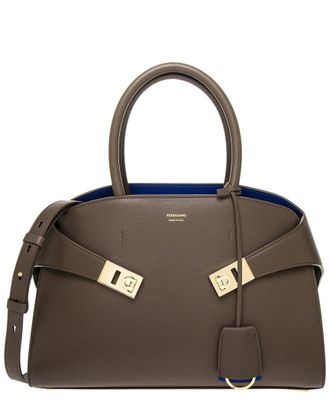 Ferragamo Hug Small Leather Satchel