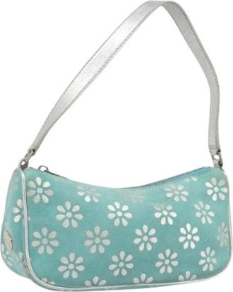 Celine Pre-owned Mini Bags, female, Blue, Size: ONE SIZE Pre-owned Accessory Pouch