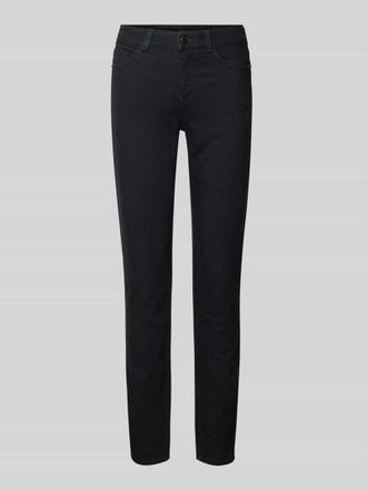 Emporio Armani Skinny Fit Jeans mit 5-Pocket-Design in Black, Gr&ouml;&szlig;e 26