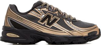 New Balance U740BD2 panelled sneakers - Black