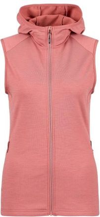 Stoic MerinoFleece270 KuolpaLightSt. Vest Hood Merinogilet f&uuml;r Damen | rosa