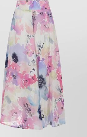 120% Lino linen maxi a-line skirt
