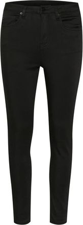 Kaffe Slim Zwart Diep Jeans Kadima Stijl - Dames - Slim Fit Jeans - Zwart - S - Jeans
