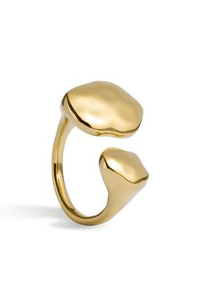 Monica Vinader Odyssey Open Ring in 18K Gold Vermeil at Nordstrom, Size 6.75