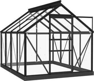 vidaXL Vidaxl - Telaio Serra con Base Antracite 155x103x191 cm in Alluminio