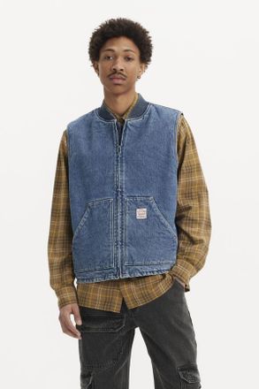 Levi's Gilet Sansome - Uomo - 2XS - Blu / Get Involved T