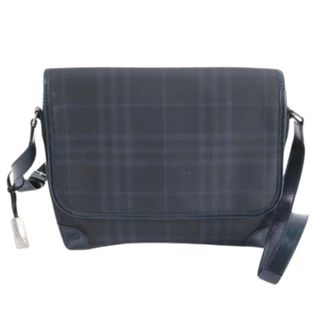 Burberry Pre-owned Cross Body Bags, male, Blue, Size: ONE SIZE Pre-owned Vintage Messenger Shoulder Bag