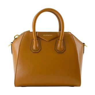 Givenchy Tassen, Dames, Bruin, ONE Size, Leer, Mini Antigona Tas