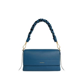 Coccinelle Shoulder Bags, female, Blue, Size: ONE SIZE Boheme Small
