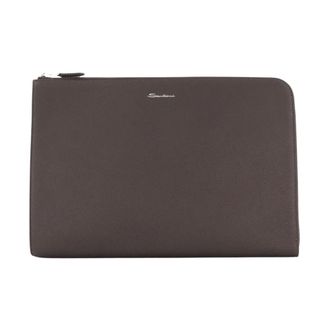 Santoni Wallets & Cardholders, male, Brown, Size: ONE SIZE Wallet