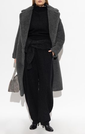 Max Mara Wool Coat Teddy, Womens, Grey