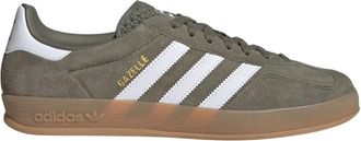adidas Retro Gazelle Indoor Sneakers in Olive - Heren - Skateschoenen - Groen - 42 2/3 EU - Su&egrave;de - Fitness