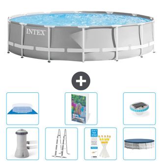 Intex Piscina Prism Frame Redonda - 427x107 Cm - 8-piezas S596