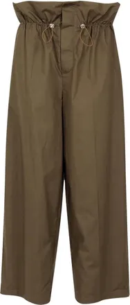 Erika Cavallini Semi Couture Donna, Pantaloni, Marrone, S, new