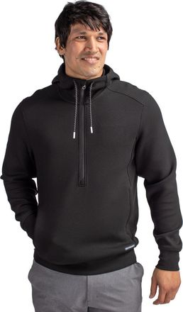 Cutter & Buck Roam Epic Versatility Half Zip Recycled Mens Hooded Pullover