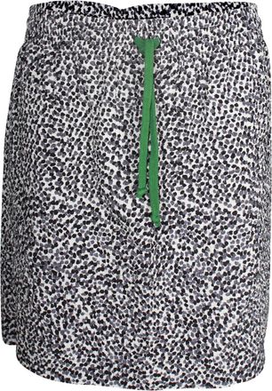 Celine Rok met stippen en trekkoord - Wit