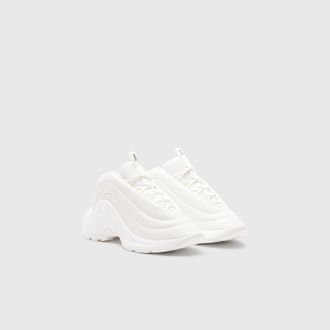 Diesel S-D-Runner X-Slip-on sneakers with matte Oval D instep - Sneakers - Unisex - White